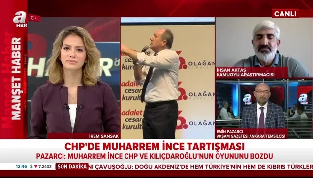 Muharrem ince Perşembe günü ne açıklayacak? CHP bölünür mü? İnce'nin halkta karşılığı var mı?