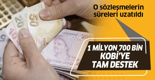 Devletten 1 milyon 700 bin KOBİ'ye tam destek!