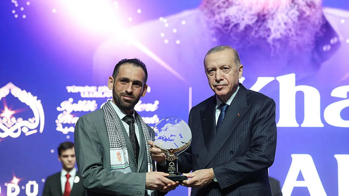 Başkan Erdoğan 7. Uluslararası İyilik Ödülleri Töreni’nde konuştu
