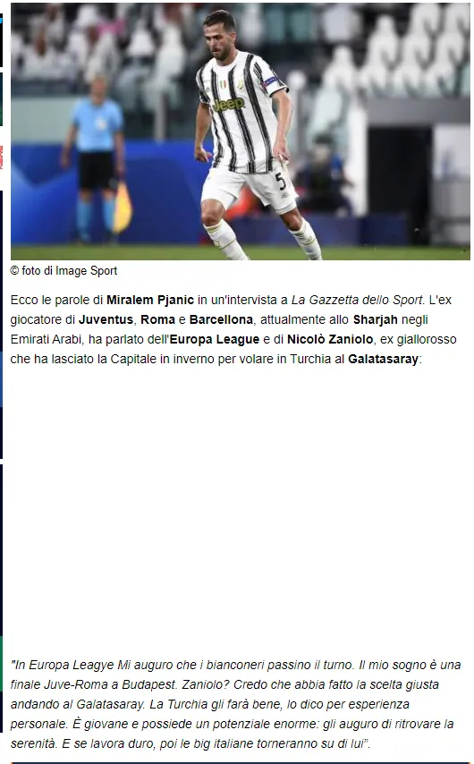 Pjanic'ten Zaniolo sözleri! "Galatasaray'a giderek..." - 4