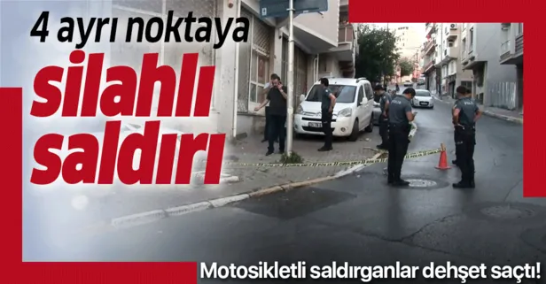 Gaziosmanpaşa’da motosikletli saldırganlar dehşet saçtı! 4 ayrı noktaya silahlı saldırı...
