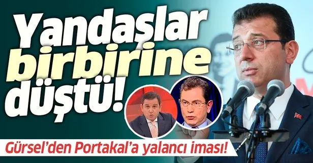 CHP adayı İmamoğlu’nun Ordu Valisi’ne hakareti yandaş Fatih Portakal ve Kadri Gürsel’i birbirine düşürdü