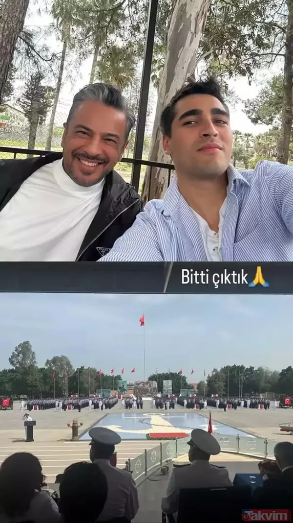 Askerliği biten Mert Ramazan Demir'i Emre Altuğ yalnız bırakmadı! Yemin töreninden ilk kare geldi! - 8