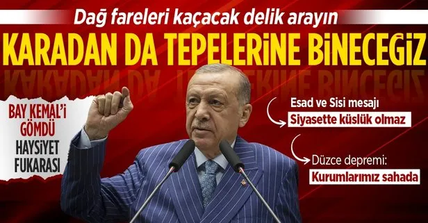 Başkan Erdoğan’dan kara harekatı mesajı: Karadan da teröristlerin tepelerine bineceğiz... Esad’la görüşülecek mi?