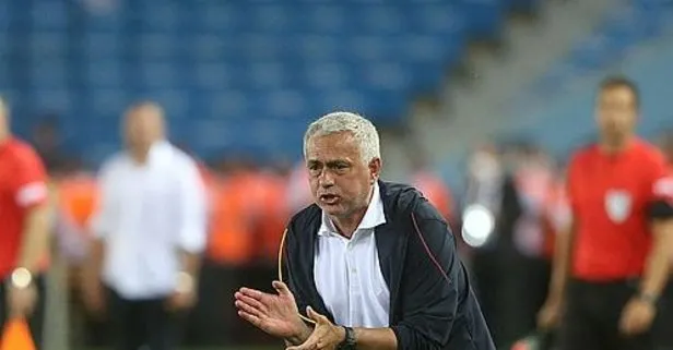 Roma Teknik Direktörü Jose Mourinho’dan Trabzonspor sözleri: Kaliteli bir takım