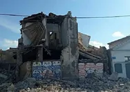 Depremin merkez üssü Sisamdan ilk görüntüler! Yerle bir oldu