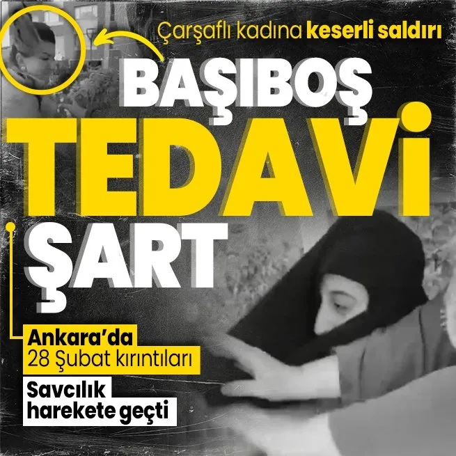 Ankara’da 28 Şubat kırıntıları! Çarşaflı kadına sizden midem bulanıyor deyip keserle saldırdı: Savcılık ve Valilik harekete geçti
