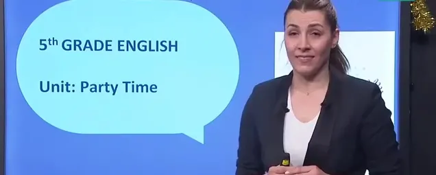 5. Sınıf - İngilizce Dersi - Konu: Party Time 30.03.2020 Pazartesi