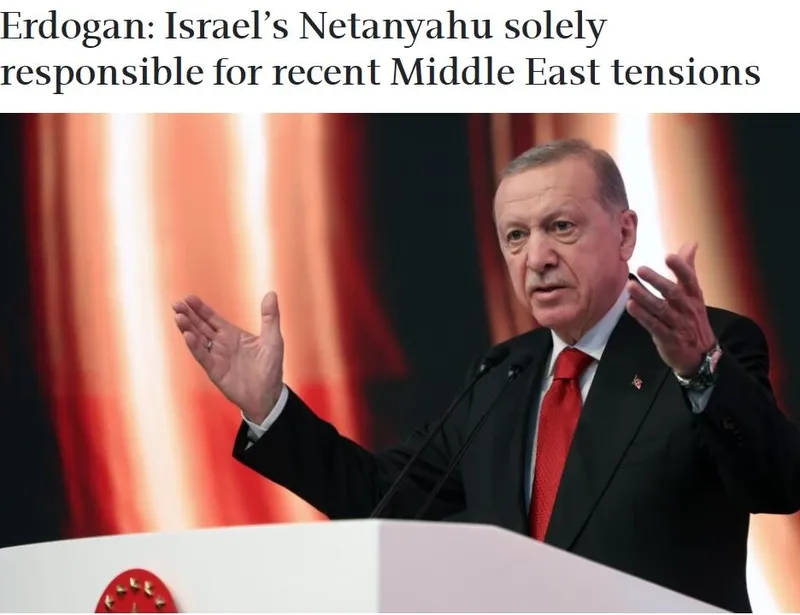 Sözde İran-İsrail krizi bahane oldu: Batı topyekün savaş istiyor Başkan Erdoğan dengeleyici rol oynuyor! İşte, manşet manşet savaş çığırtkanları-7