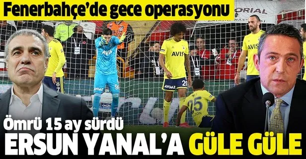 Fenerbahce De Ersun Yanal Ile Yollar Ayrildi Takvim