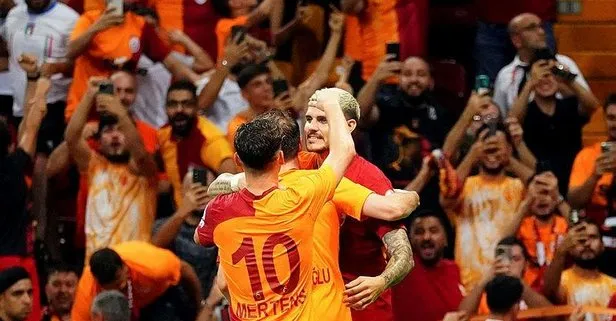 Arjantinli Mauro Icardi sahne aldı Galatasaray, Trabzonspor derbisinde 3 puanı kaptı