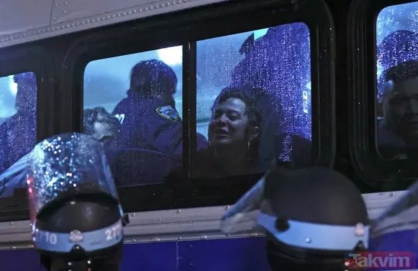 ABD intifadasına pranga! Columbia Üniversitesi’ne baskın: Çevik kuvvet ve kamyonlarla saldırdılar! Kaliforniya'da İsrail yanlıları protestoculara saldırdı - 9