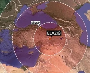 Son dakika: Elazığ depremini kaç kişi hissetti? Avrupa Akdeniz Sismoloji Merkezi harita yayınladı