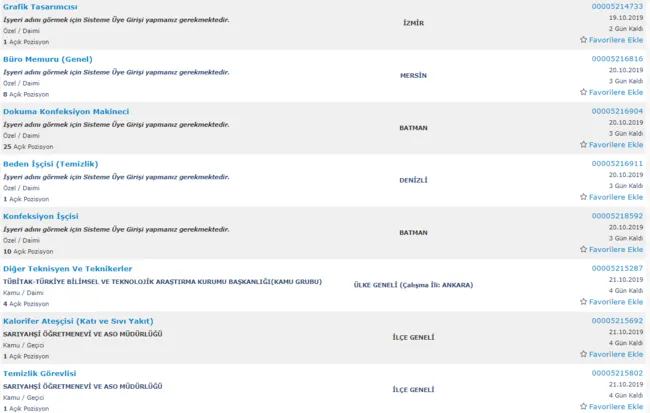 18 Ekim İŞKUR açık iş ilanları! İŞKUR en az ilkokul mezunu kamu personeli alımı başvuru şartları nedir?-5