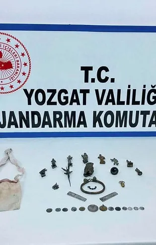 Yozgat'ta 29 parça tarihi eser ele geçirildi