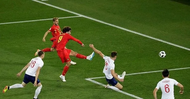 2018 Dünya Kupası G Grubu’nda Belçika, İngiltere’yi 1-0 mağlup etti