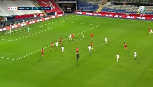 GOL | Başakşehir 1-1 BB Bodrumspor