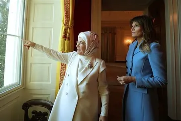 First Lady diplomasisi dünya basınında