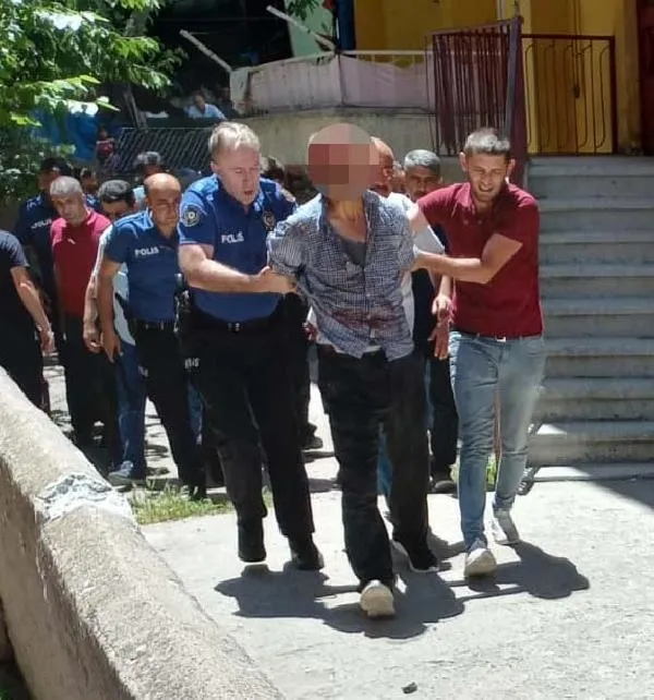 Kayseri'de korku dolu anlar: Eşinin alıkoyduğu kadını polis kurtardı!-3