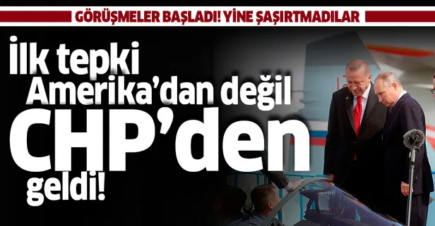 Rus uçağı için görüşmeler başladı! İlk tepki Amerika'dan değil CHP'den geldi