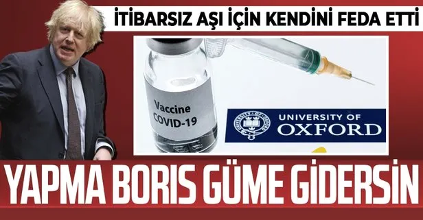 İngiltere Başbakanı Johnson itibarı zedelenen Oxford-AstraZeneca aşısı için devrede!