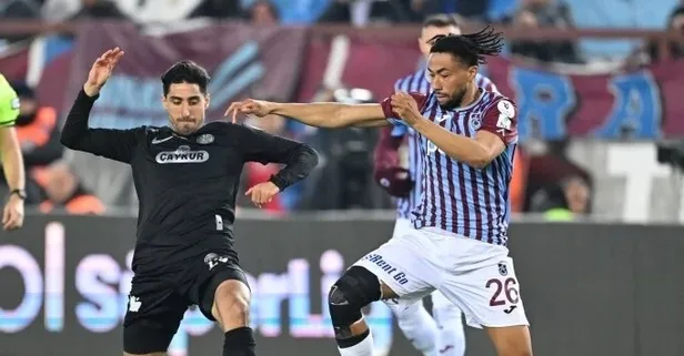 Trabzonspor'da sakatlık şoku! Tim Jabol-Folcarelli devam edemedi