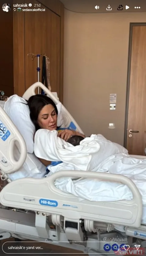 Survivor Sahra Işık anne oldu! Anne-oğlun ilk pozunu Seda Ocak paylaştı! - 10