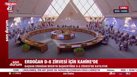 D-8 Zirvesi Kur’an-ı Kerim ile başladı!