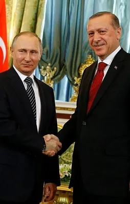 Erdoğan ile Putin Kremlin'de görüştü