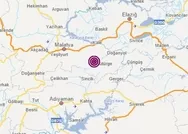 SON DEPREMLER | Malatyada korkutan deprem! Diyarbakır, Elazığ, Gaziantep ve Şanlıurfadan da hissedildi