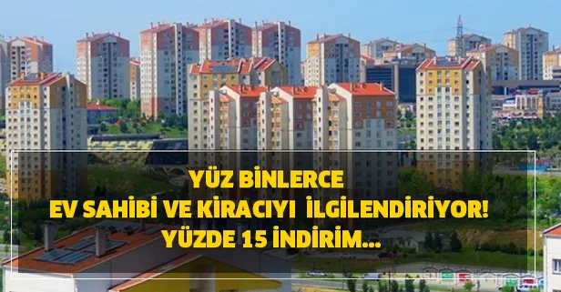 Yüz binlerce ev sahibi ve kiracıyı ilgilendiriyor! Milyonlarca kişi merak ediyor! Yüzde 15 indirim...