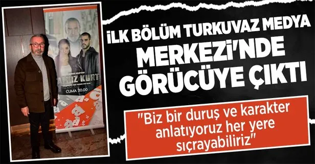 Yalnız Kurt ilk bölüm Turkuvaz Medya Merkezi’nde görücüye çıktı! Osman Sınav: Biz bir duruş ve karakter anlatıyoruz her yere sıçrayabiliriz