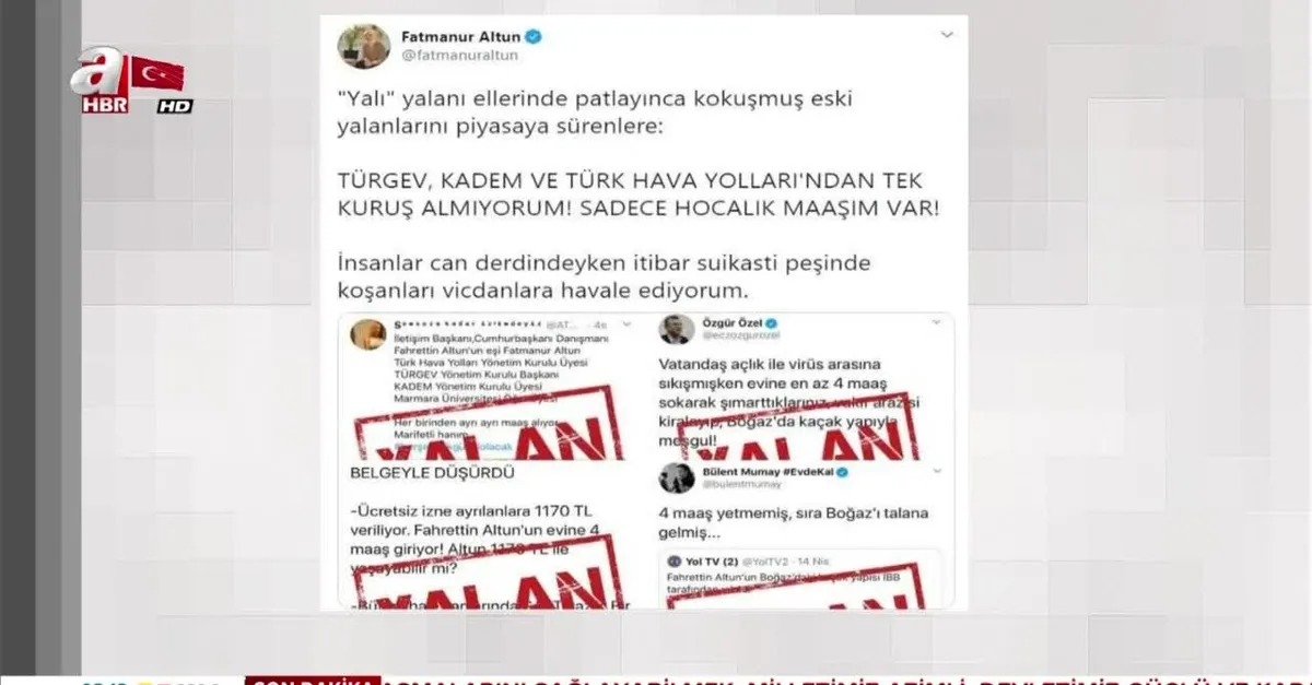 Fatmanur Altun'dan skandal iddialara tokat gibi cevap |Video