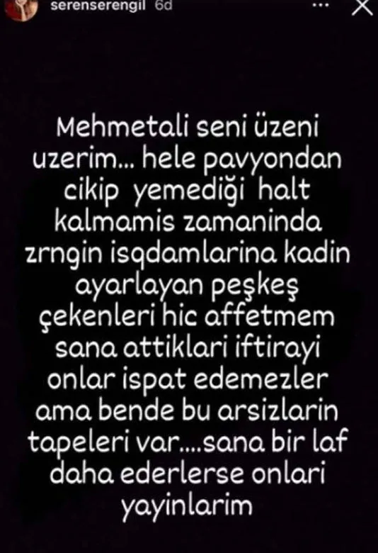 Seda Sayan Mehmet Ali Erbil'i tecavüzle ifşa etti Mali anında çark etti 'ilaçların etkisi!' Seren Serengil de işin içine girince...-8