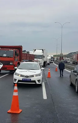 TEM'de feci kaza
