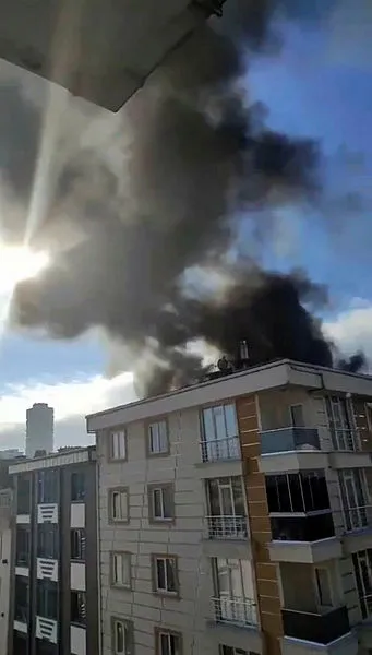 Son dakika: Esenyurt'ta korkutan yangın!