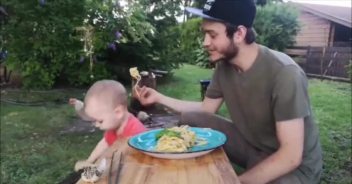 Masterchef 2021 Emre Büber'in oğlu Cafer'le videosu sosyal medyayı salladı! Herkesi eşi ve çocuğunu merak ediyordu meğer...