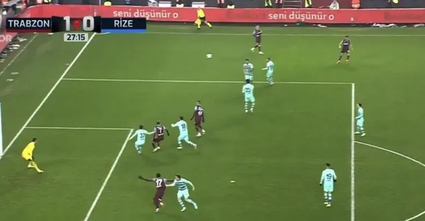 Trabzonspor Çaykur Rizespor karşısında penaltı bekledi! Trabzonspor'dan flaş tepki