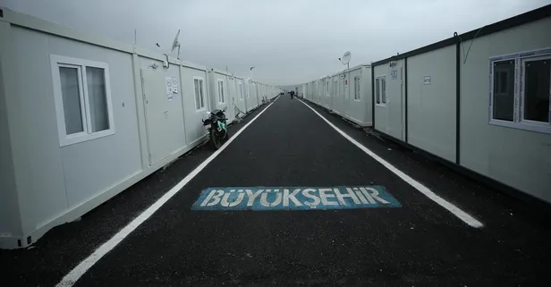 Malatya'da 200 dönüm alana kurulu konteyner kent tam kapasiteye ulaştı