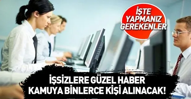 44 bin memur alınacak! İşte başvuru şartları
