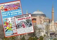 SÖZCÜ, Ayasofyanın ibadete açılmasını felaket olarak gördü! Başkan Erdoğan: Para verip bu gazeteyi almayın
