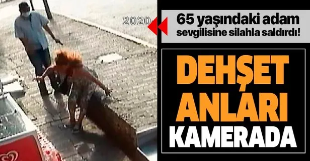 İstanbul’da kadına silahlı saldırı dehşeti kamerada