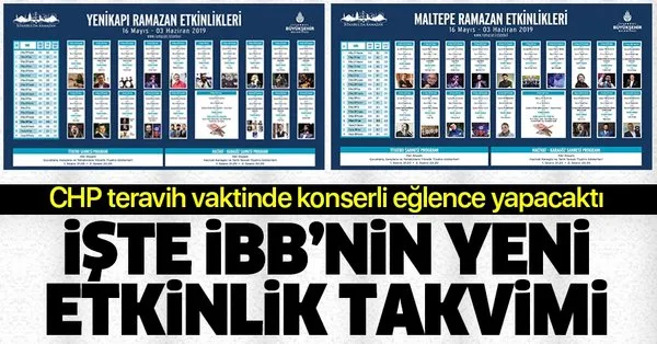 Istanbul Buyuksehir Belediyesi Yeni Ramazan Etkinlikleri Basladi Takvim
