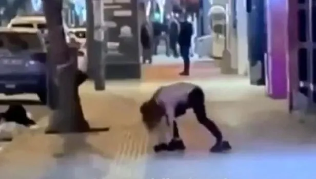 Herkes o kadını konuştu! Ayakta bile duramıyordu... Van Valiliğinden açıklama gecikmedi