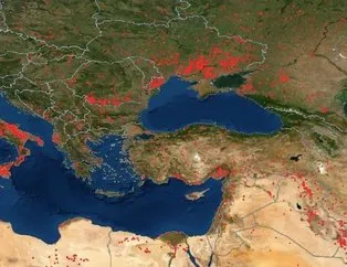Türkiye orman yangın haritası! Türkiye orman yangınları hangi illerde? Yangın olan iller!