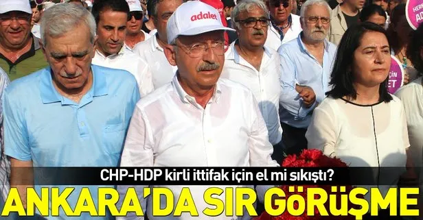 Kemal Kılıçdaroğlu ile Ahmet Türk’ün gizli görüşmesi