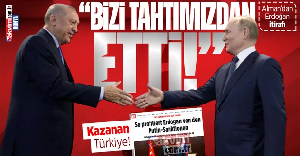 Alman Bild'den Erdoğan itirafı: Kazanan Türkiye! Almanya'yı tahtından etti