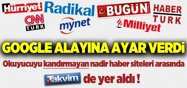 Google’dan haber sitelerine şok eden ceza