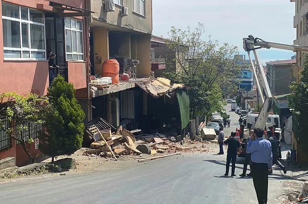 İstanbul'da korkutan patlama! Savaş alanına döndü