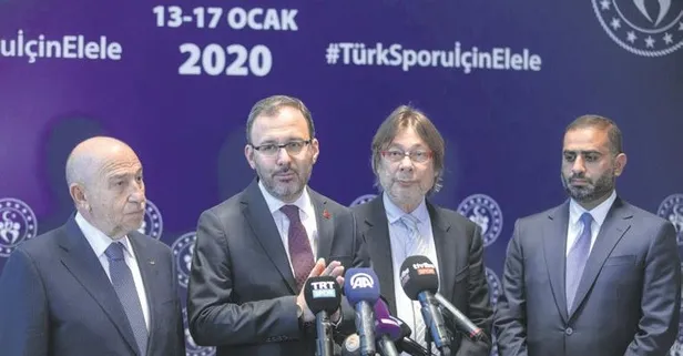 Gençlik ve Spor Bakanı Mehmet Muharrem Kasapoğlu: Hatalarla yüzleşip sorunları çözeceğiz